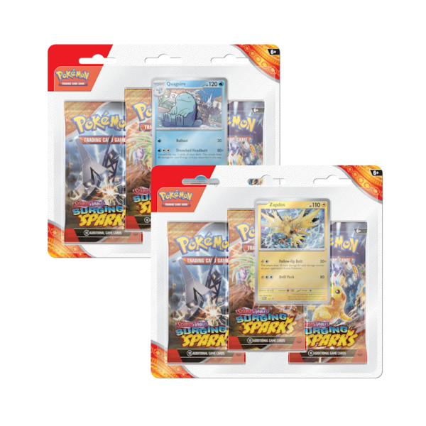 SV08 Surging Sparks 3 Pack Blister