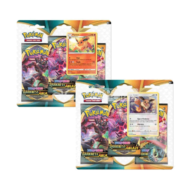 SWSH3 Darkness Ablaze 3 Pack Blister