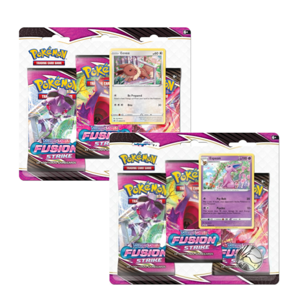 SWSH8 Fusion Strike 3 Pack Blister