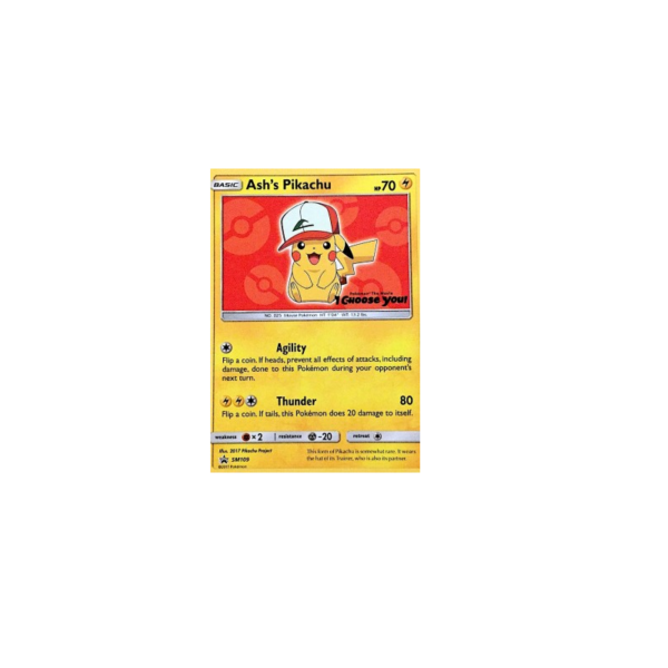 Sun & Moon Promo SM109 Ash's Pikachu