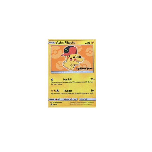 Sun & Moon Promo SM110 Ash's Pikachu