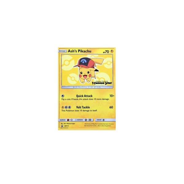 Sun & Moon Promo SM111 Ash's Pikachu