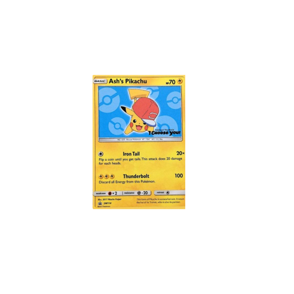 Sun & Moon Promo SM114 Ash's Pikachu