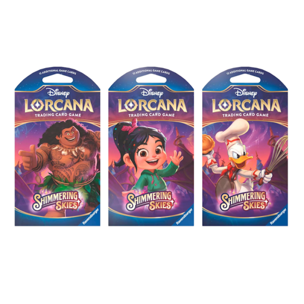 Disney Lorcana Shimmering Skies Sleeved Booster (Random Art)