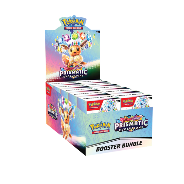 SV8.5 Prismatic Evolutions Booster Bundle Case