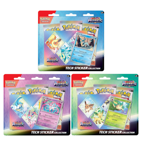 Liveopening SV8.5 Prismatic Evolutions Random Tech Sticker Dizzy