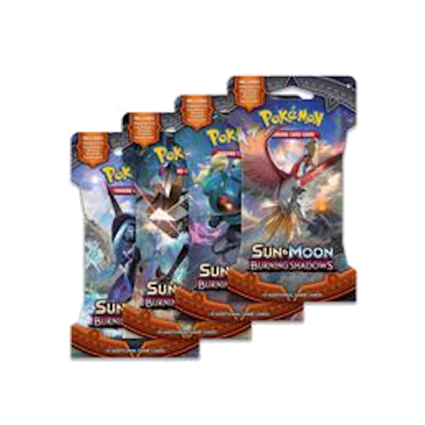 SM03 Burning Shadows Sleeved Booster - Afbeelding 2