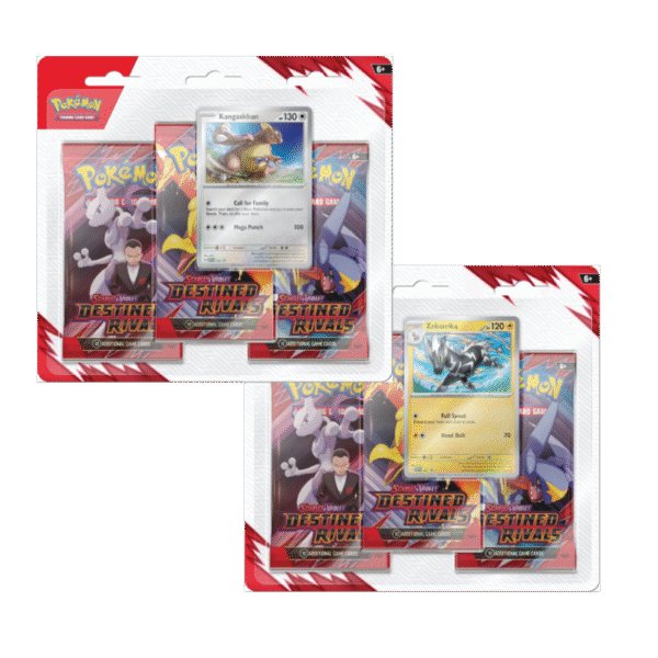 SV10 Destined Rivals 3 Pack Blister