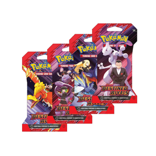 SV10 Destined Rivals Sleeved Booster - Afbeelding 2