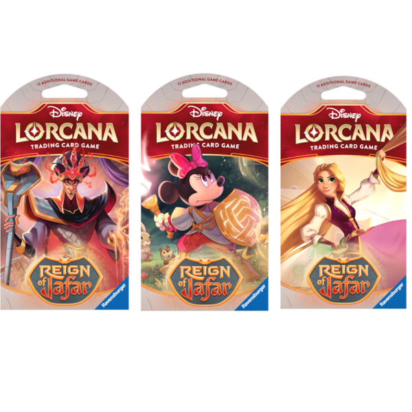 Disney Lorcana Reign of Jafar Sleeved Booster (Random Art)