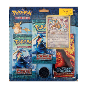 Pokemon ex power keepers 3 pack blister