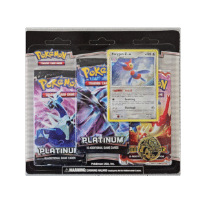 Pokemon platinum & ex crystal guardians 3 pack blister