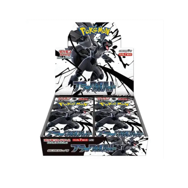 Liveopening SV11B Black Bolt Japanese Boosterbox Dizzy